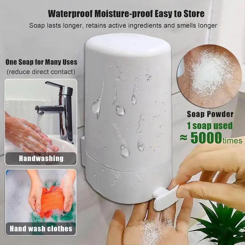 Soapy Bar Grinder Wall-Mounted Soap Grinding Box Creative Refillable Soapy Bar Dispenser Solid Soapy Container for Washing Hand